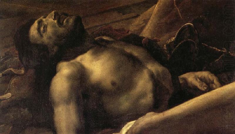 Details of The Raft of the Medusa, Theodore Gericault